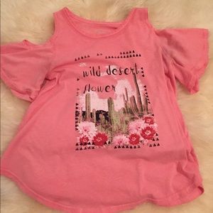 •wild desert flower cactus shirt